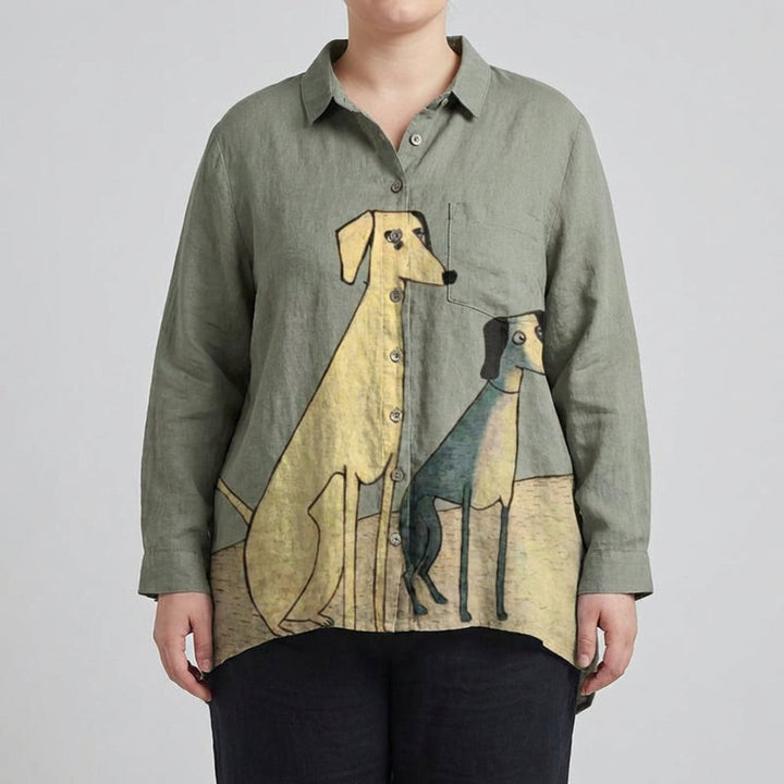 Amélie | Elegant summer blouse