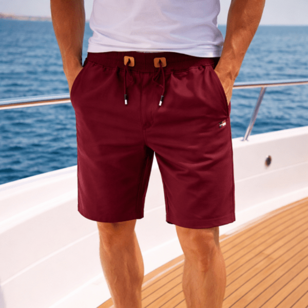Finn | Cotton Shorts with Zip Pockets