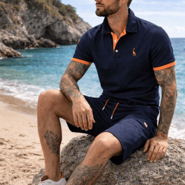 Finn | Cotton Shorts with Zip Pockets