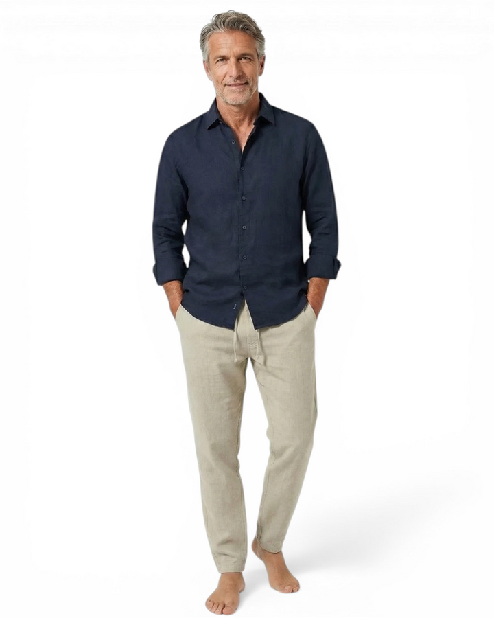Mateo Beach | Summer Linen Trousers