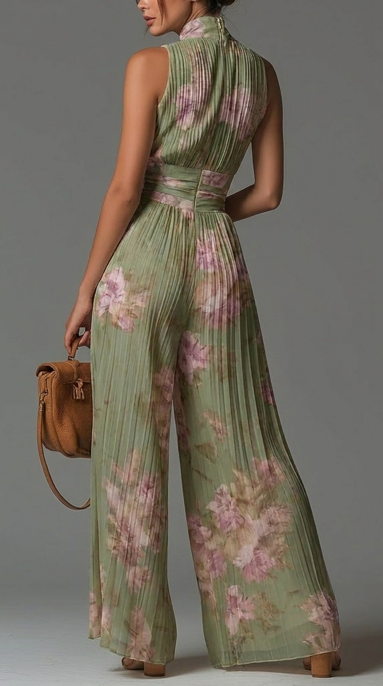 Inés | Floral Jumpsuit