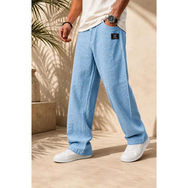 Marco | Premium Linen Casual Trousers