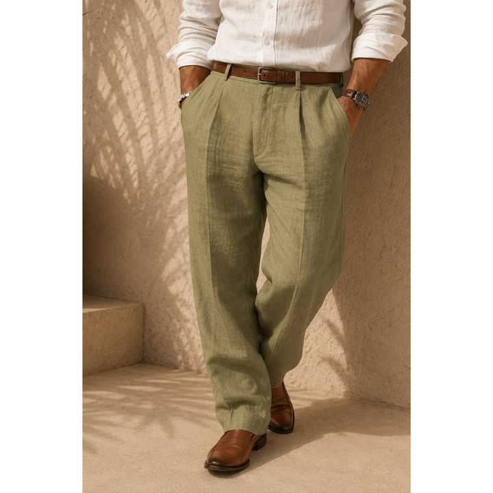 Corsaro | Tailored Linen Trousers