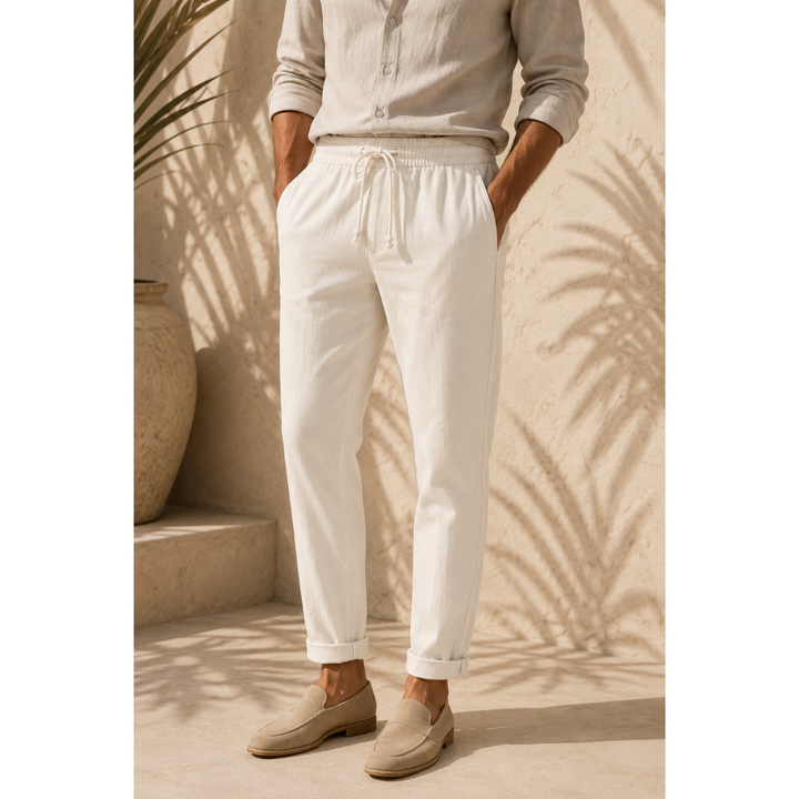 Lago | Elegant Linen Trousers
