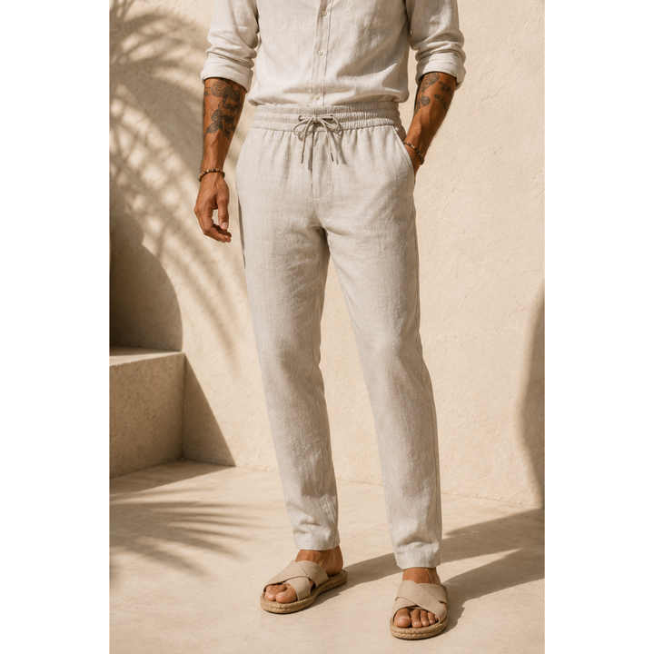 Mateo Beach | Summer Linen Trousers