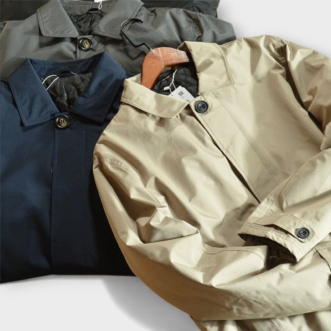 Ethan | Men’s Classic Button Coat