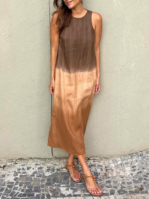 AMALIA | Long Dress with Natural Style and Embracing Comfort for Every Occasion