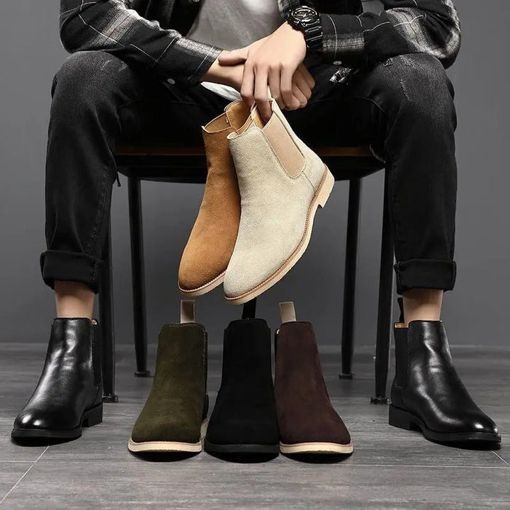 Ioan | Suede Chelsea Boots