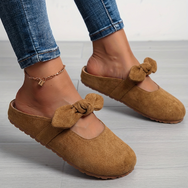 Minaya | Bow Strap Mule Clogs