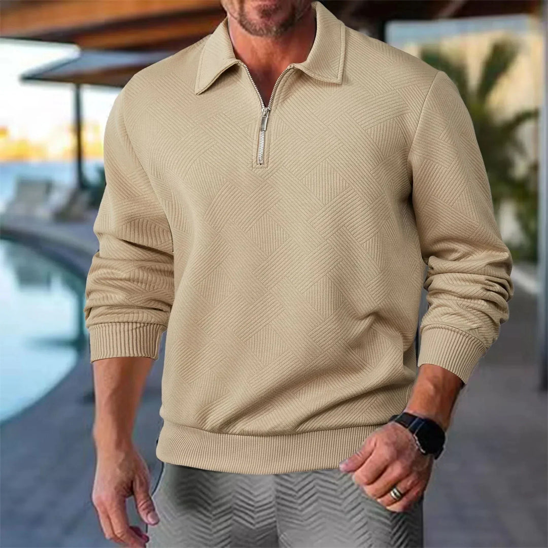MILO | Elegant and Comfortable Jacquard Jumper