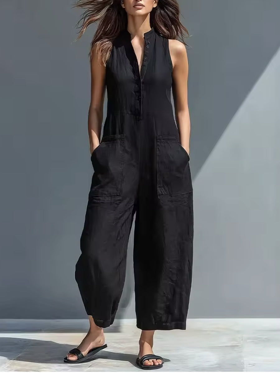 Lotte | Sleeveless Minimalist Jumpsuit