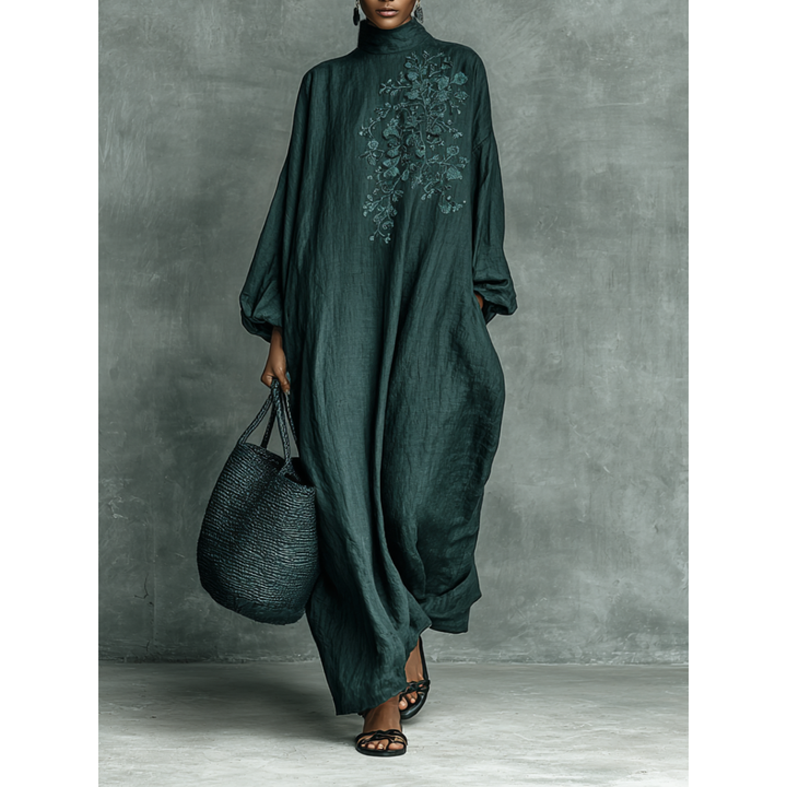 Alora | Premium Linen Maxi Dress