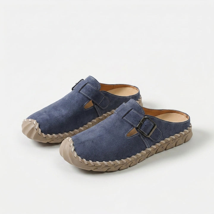 Marly - Comfort Slip-On Sandal with Buckle