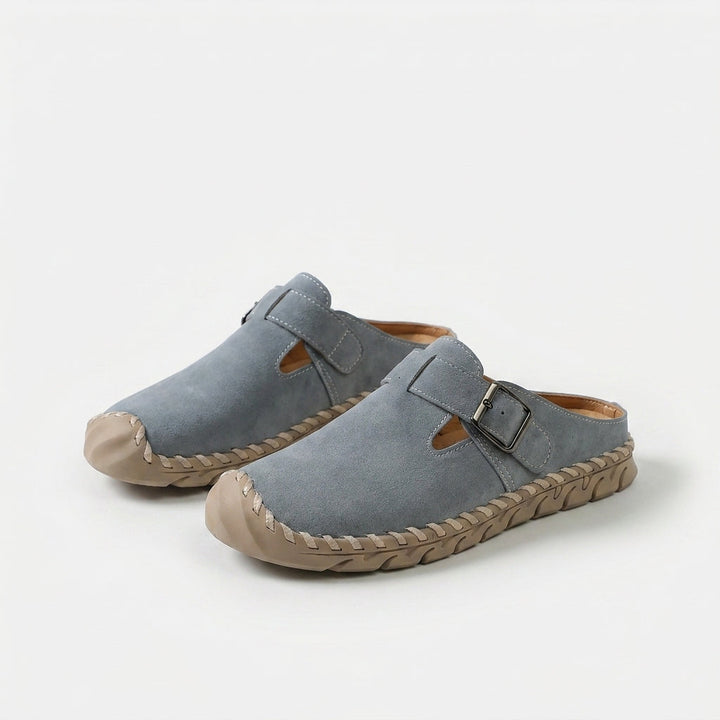Marly - Comfort Slip-On Sandal with Buckle