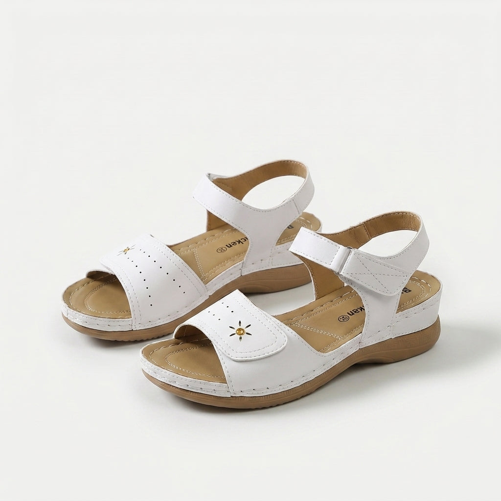 Liana - Lightweight Summer Sandal with Velcro Fastening