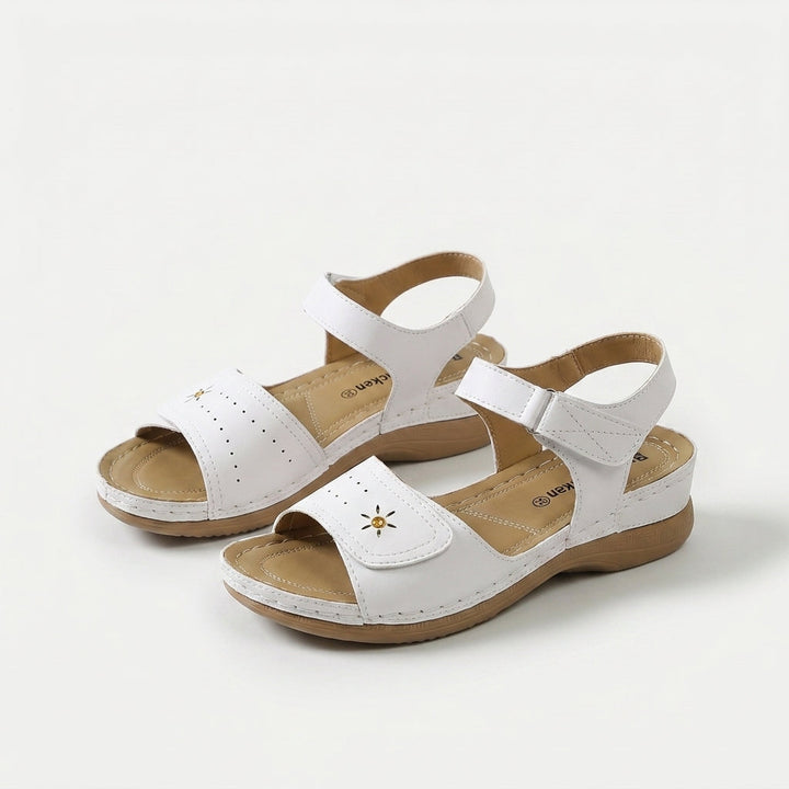 Liana - Lightweight Summer Sandal with Velcro Fastening