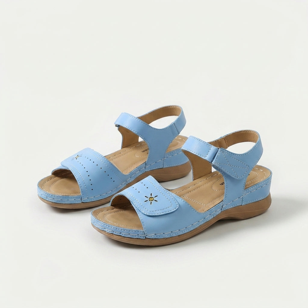 Liana - Lightweight Summer Sandal with Velcro Fastening