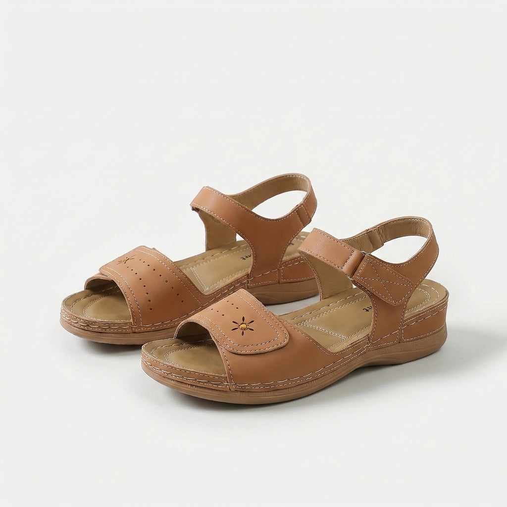 Liana - Lightweight Summer Sandal with Velcro Fastening