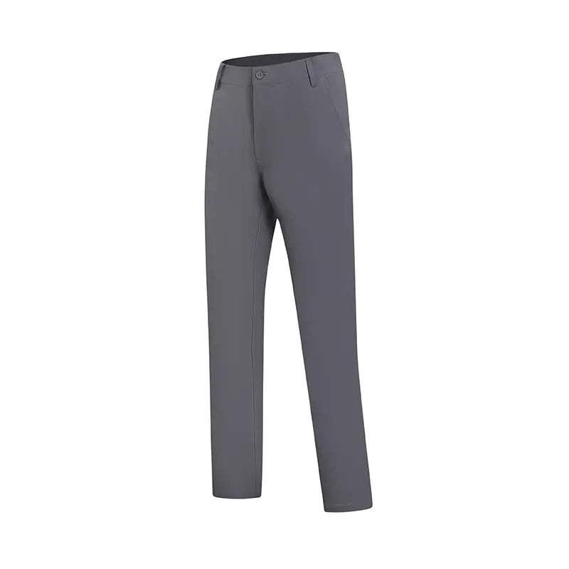 GolfThing Slim Fit Golf Trousers- Breathable Quick-Dry - Grey