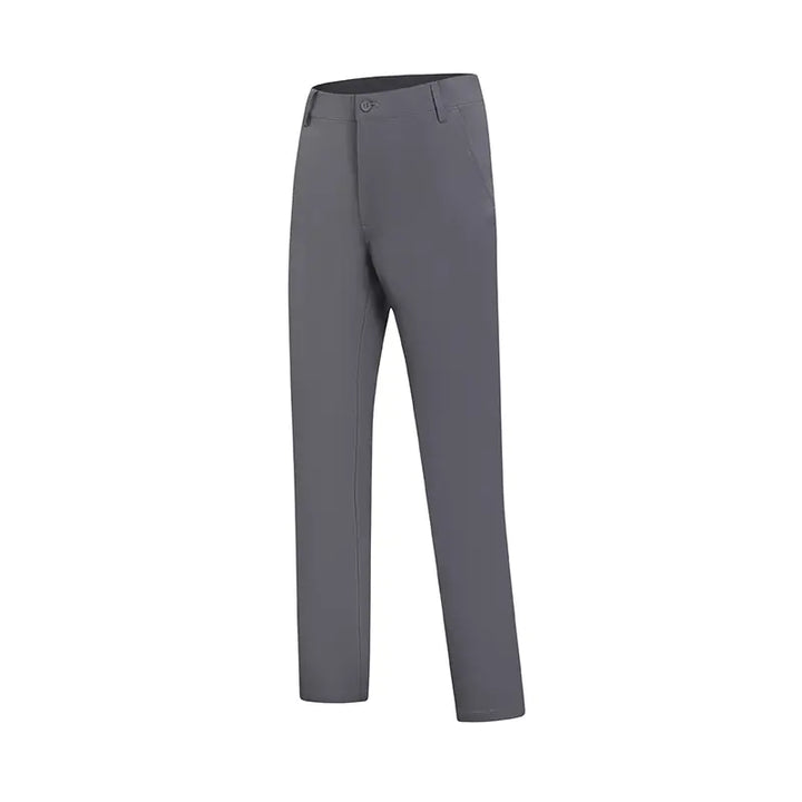 GolfThing Slim Fit Golf Trousers- Breathable Quick-Dry - White