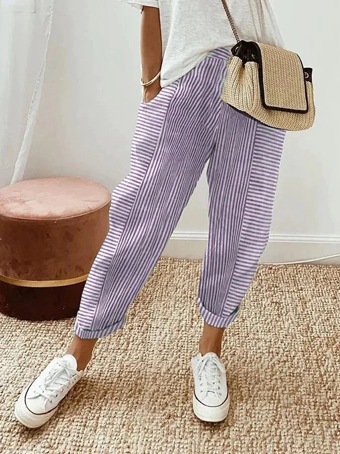Holly™ | Striped Trousers