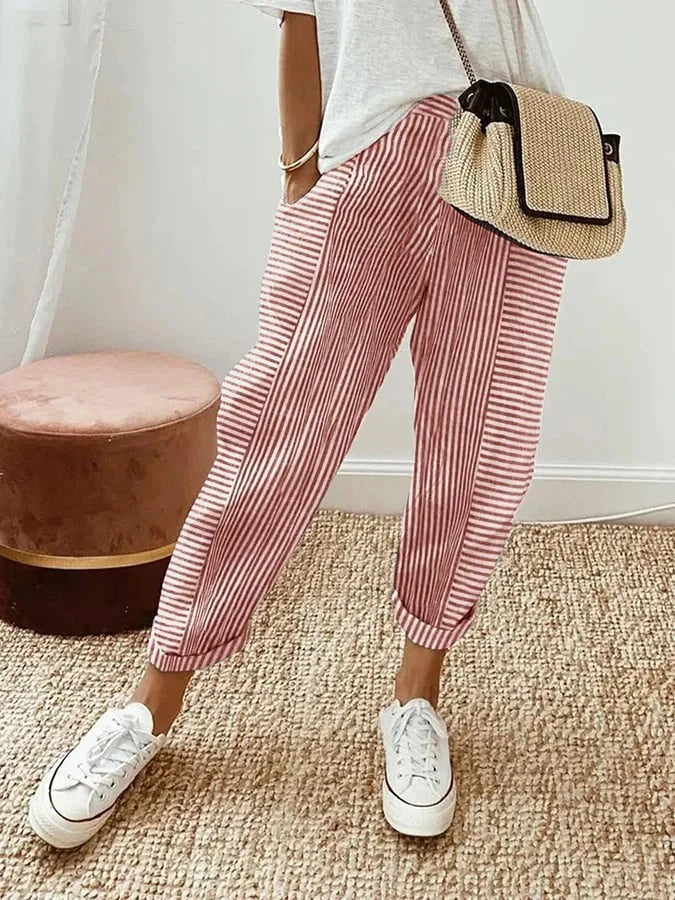 Holly™ | Striped Trousers