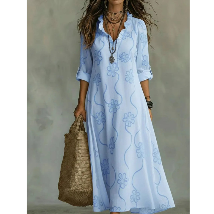 Sienna Floral Summer Maxi Dress