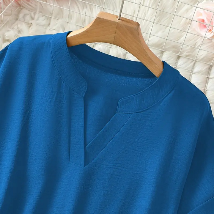 Livia™ | Airy V-Neck Blouse