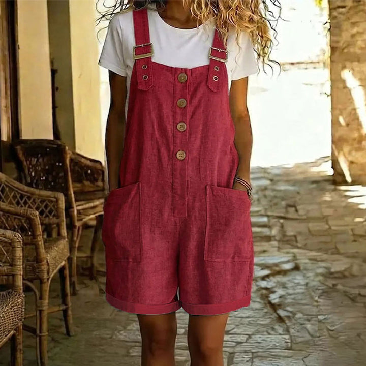 Alicja™| Retro Jumpsuit with Adjustable Straps