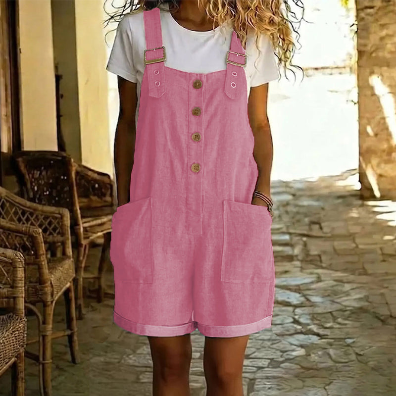 Alicja™| Retro Jumpsuit with Adjustable Straps