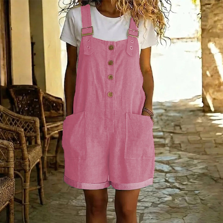 Alicja™| Retro Jumpsuit with Adjustable Straps