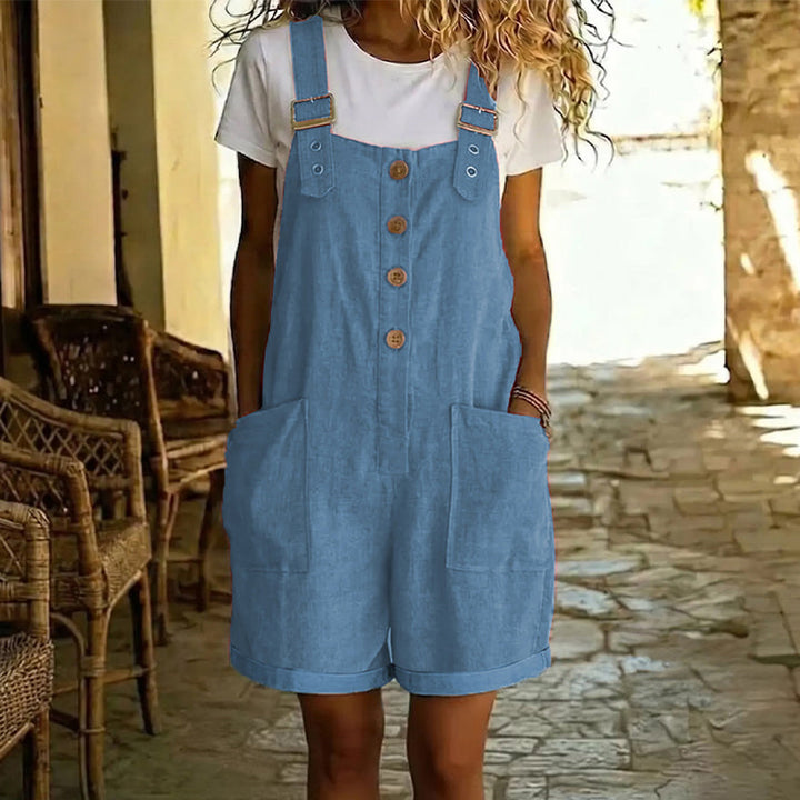 Alicja™| Retro Jumpsuit with Adjustable Straps