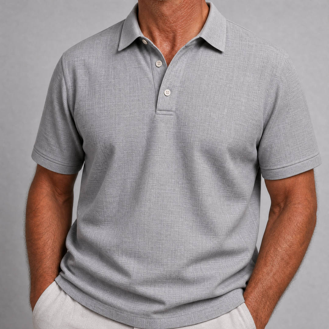Tommaso | Elegant Linen Polo