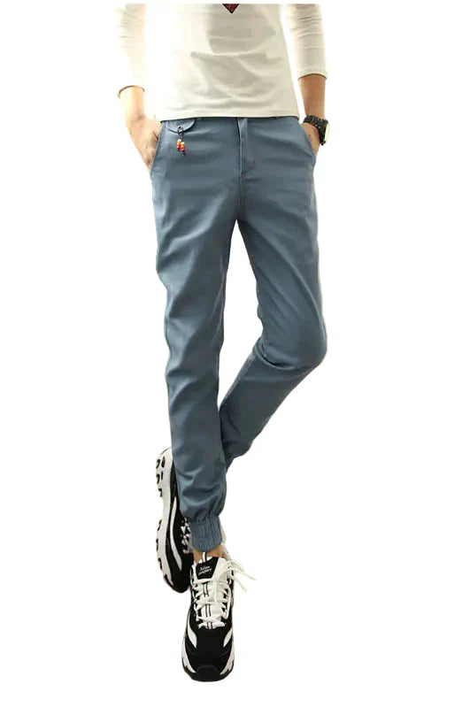 GolfThing Soft Cotton Cuffed Trousers