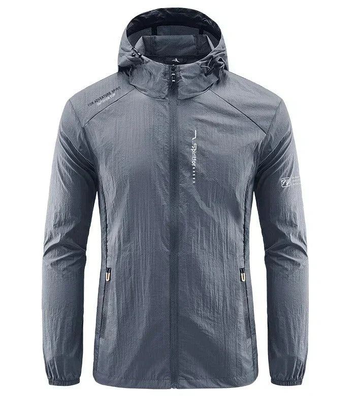 Ultralight Wind and Sunproof Hooded Summer Jacket for Men