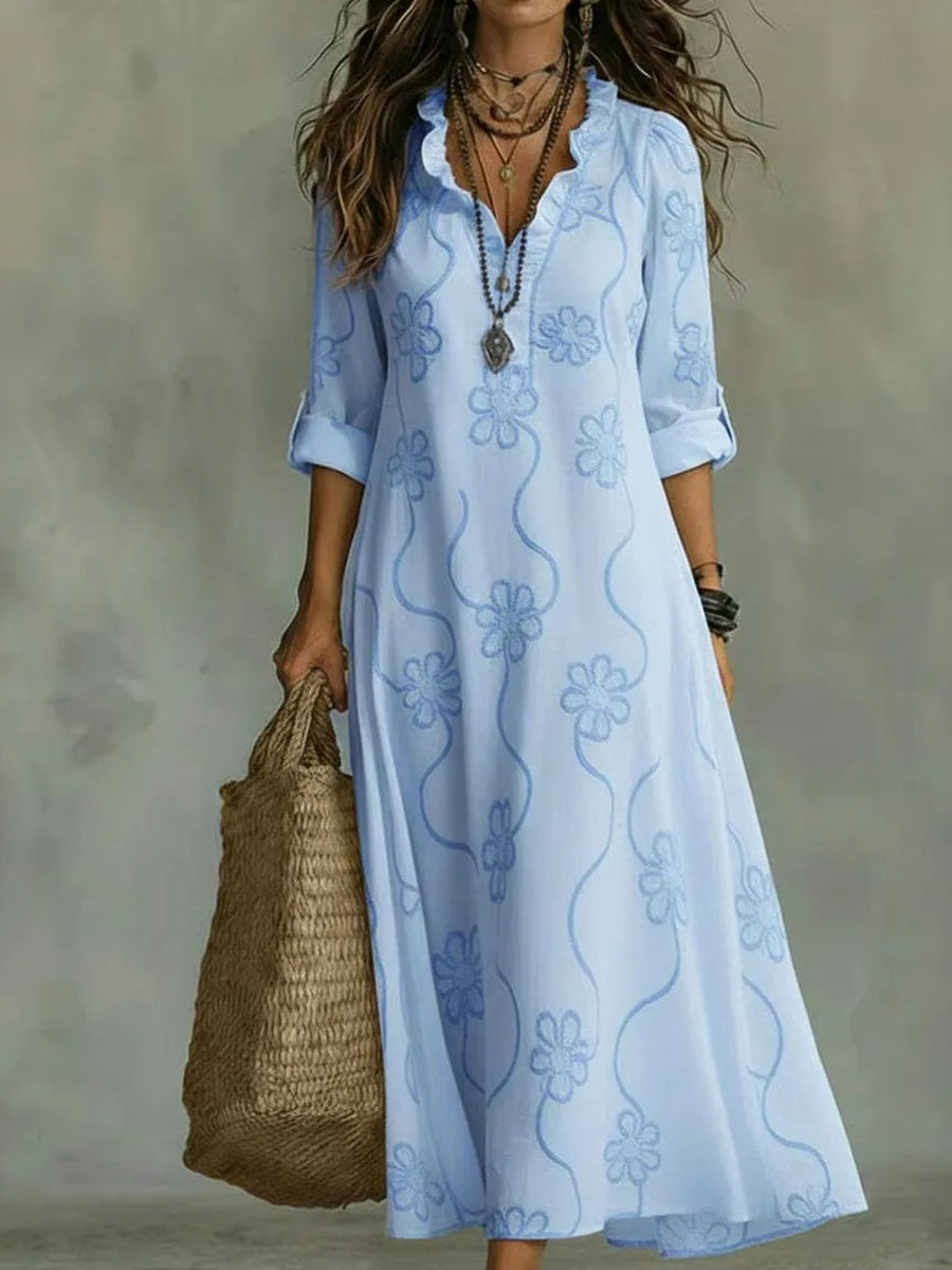 Sienna Floral Summer Maxi Dress