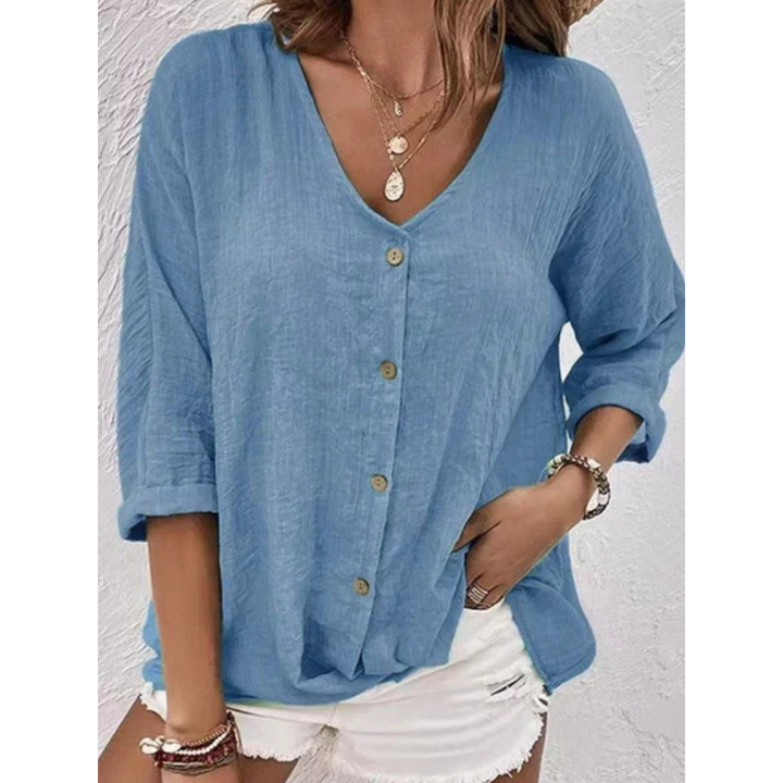 Marissa | Relaxed V-Neck Top