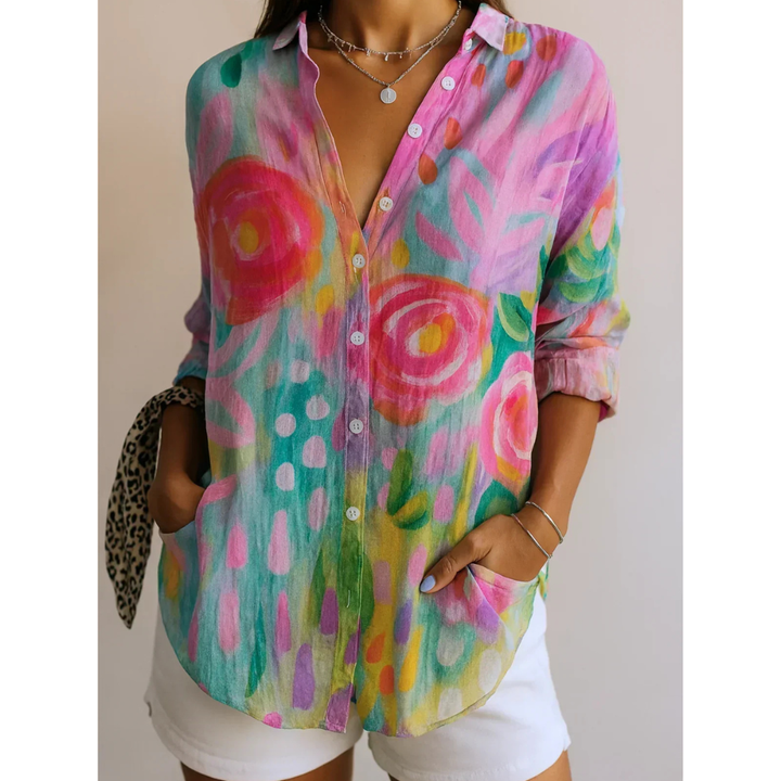 Camilla | Artful Print Blouse
